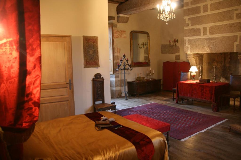 Bed and Breakfast Manoir De La Branche Maen Roch Exterior foto