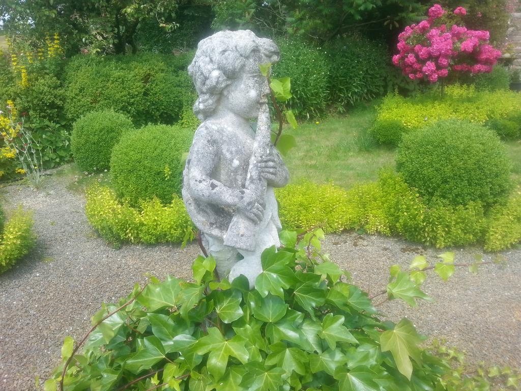 Bed and Breakfast Manoir De La Branche Maen Roch Exterior foto
