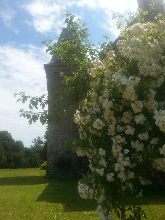 Bed and Breakfast Manoir De La Branche Maen Roch Exterior foto
