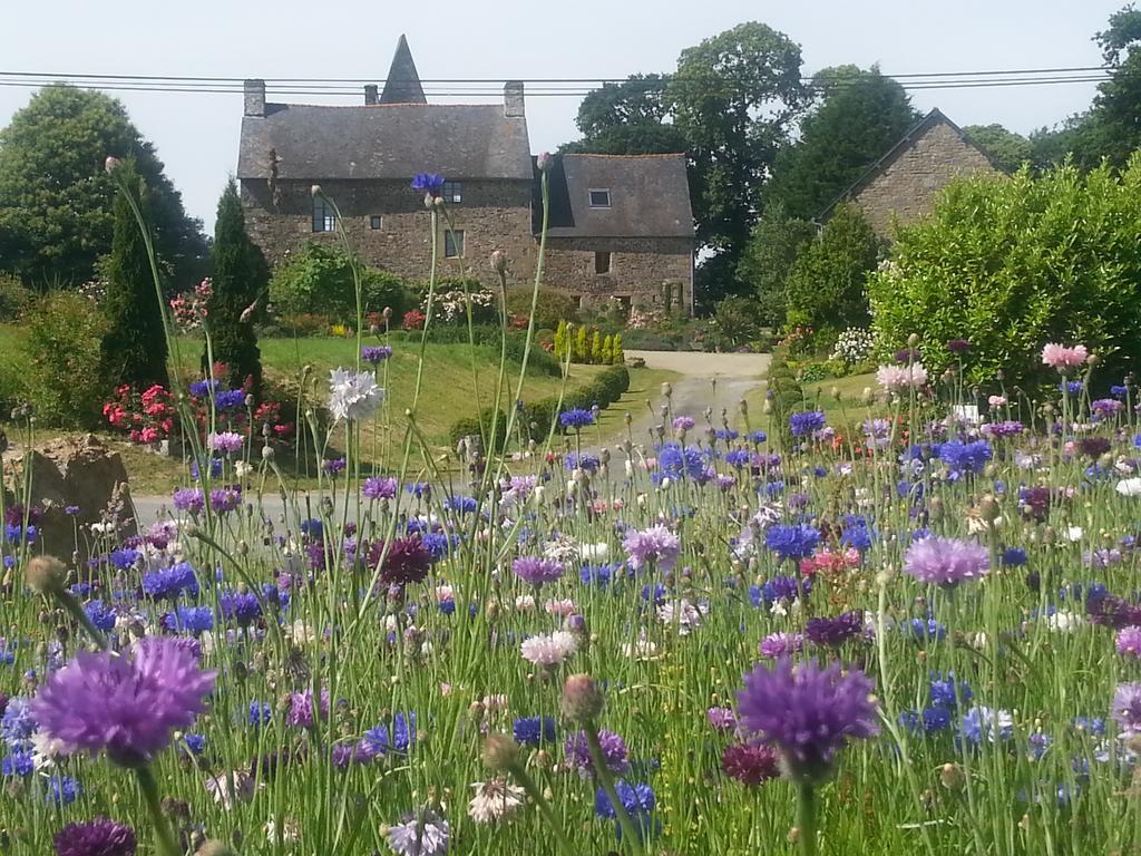 Bed and Breakfast Manoir De La Branche Maen Roch Exterior foto