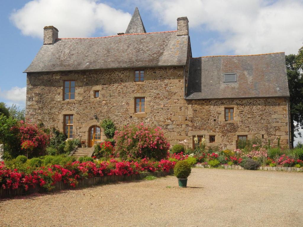 Bed and Breakfast Manoir De La Branche Maen Roch Exterior foto